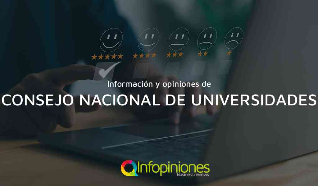 Información y opiniones sobre CONSEJO NACIONAL DE UNIVERSIDADES de Managua